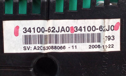  CUADRO INSTRUMENTOS, SUZUKI, SWIFT BERLINA (RS/MZ) 