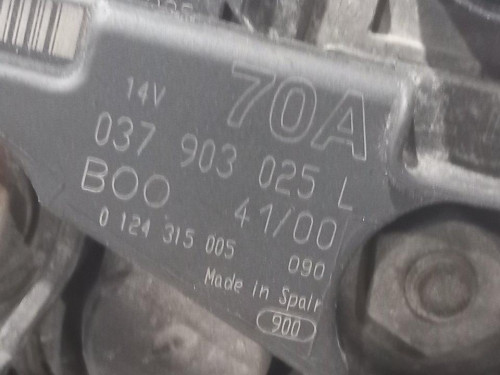  ALTERNADOR VOLKSWAGEN BORA BERLINA (1J2)(1998) 