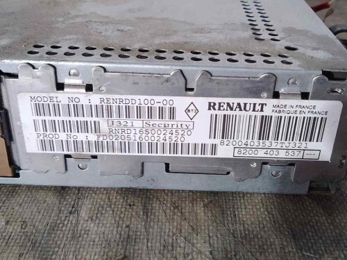 SISTEMA AUDIO / RADIO CD RENAULT KANGOO I (F/KC0) 
