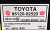 SISTEMA AUDIO / RADIO CD TOYOTA AURIS (E15) 