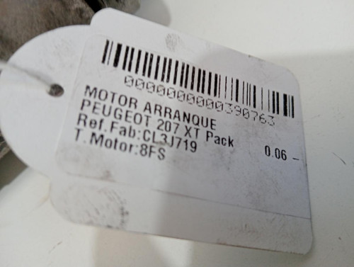  MOTOR ARRANQUE PEUGEOT 207 