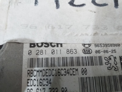  CENTRALITA MOTOR UCE CITROEN C4 BERLINA 