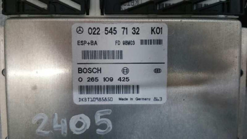  MODULO ELECTRONICO MERCEDES-BENZ CLASE A (BM 168) 