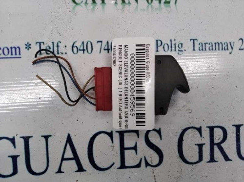  MANDO ELEVALUNAS DELANTERO IZQUIERDO RENAULT SCENIC I (JA...) 