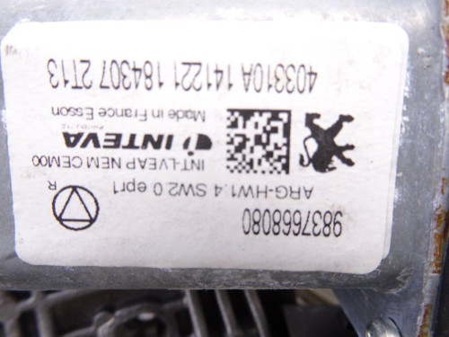  ELEVALUNAS TRASERO IZQUIERDO, PEUGEOT, 508 