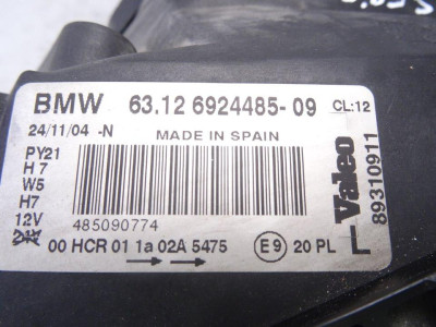FARO IZQUIERDO, BMW, SERIE 1 BERLINA (E81/E87)