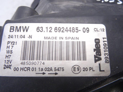  FARO IZQUIERDO BMW SERIE 1 BERLINA (E81/E87) 