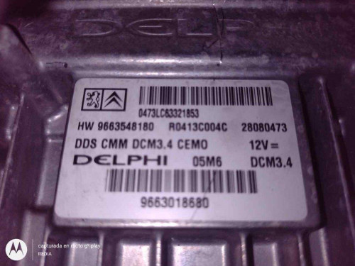  CENTRALITA MOTOR UCE PEUGEOT 307 BREAK/ SW (S2) 