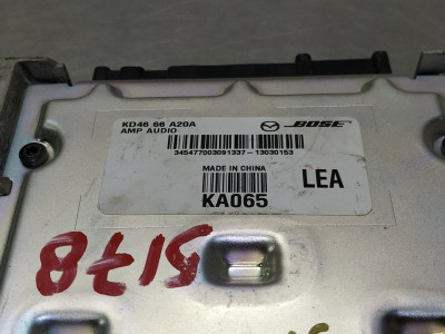AMPLIFICADOR DE SONIDO, MAZDA, CX-5 (KE)