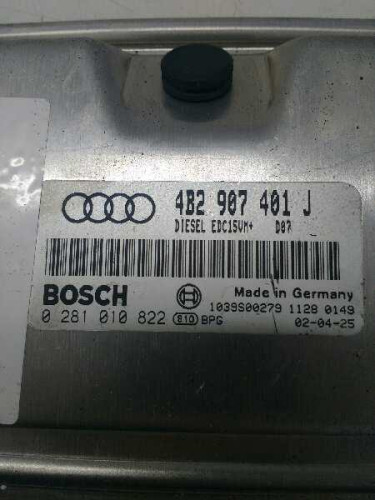  CENTRALITA MOTOR UCE AUDI A6 BERLINA (4B2) 
