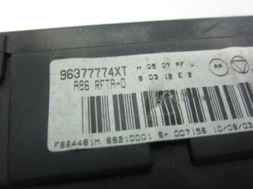  MANDO CLIMATIZADOR, CITROEN, C3 PLURIEL 