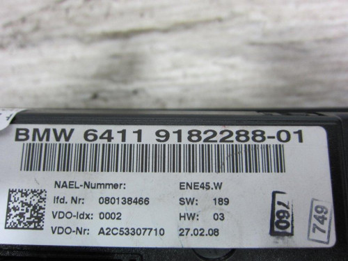  MANDO CALEFACCION / AIRE ACONDICIONADO BMW SERIE 3 COUPE (E92) 
