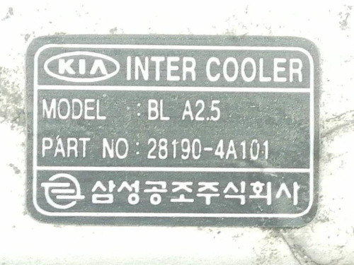  INTERCOOLER, KIA, SORENTO (BL) 