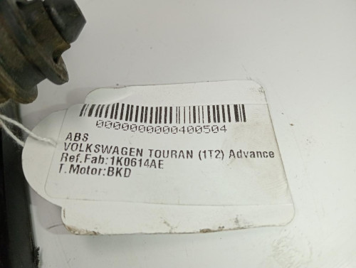  ABS, VOLKSWAGEN, TOURAN (1T2) 