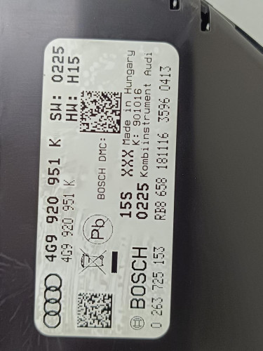 CUADRO INSTRUMENTOS Audi A6 ALLROAD QUATTRO (4GJ) 