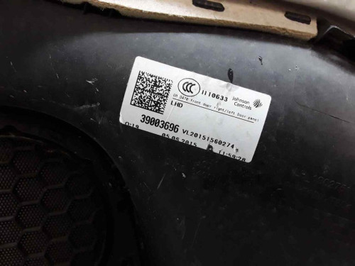 GUARNECIDO PUERTA DELANTERA IZQUIERDA Opel ZAFIRA C TOURER 
