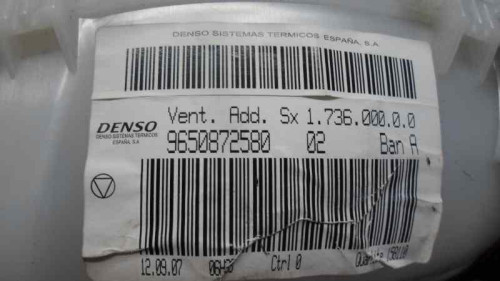  MOTOR CALEFACCION CITROEN GRAND C4 PICASSO 