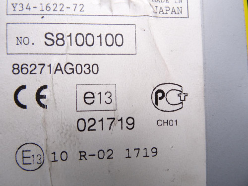  SISTEMA NAVEGACION GPS SUBARU LEGACY COMBI/ OUTBACK (B13/BP) 