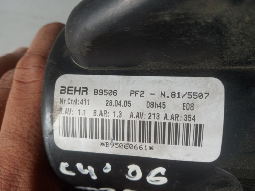  MOTOR CALEFACCION CITROEN C4 BERLINA 