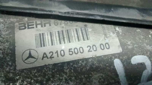  INTERCOOLER, MERCEDES-BENZ, CLASE E (BM 210) BERLINA 