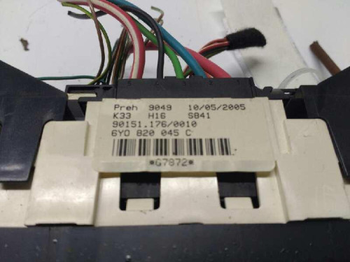  MANDO CALEFACCION / AIRE ACONDICIONADO Skoda FABIA (6Y2/6Y3) 