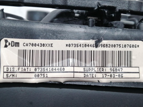  AIRBAG DELANTERO IZQUIERDO Fiat GRANDE PUNTO (199) 