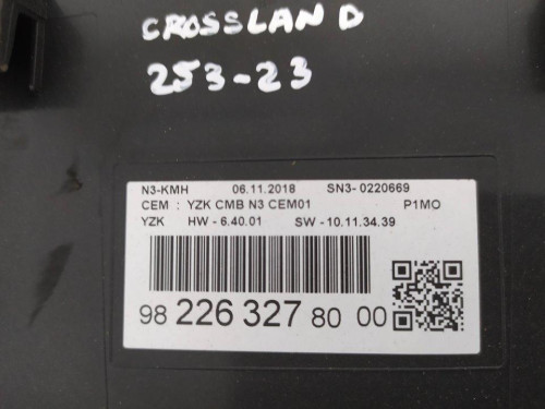 CUADRO INSTRUMENTOS Opel CROSSLAND X 