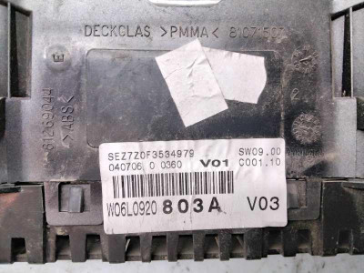 CUADRO INSTRUMENTOS