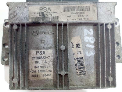 CENTRALITA MOTOR UCE, PEUGEOT, 206