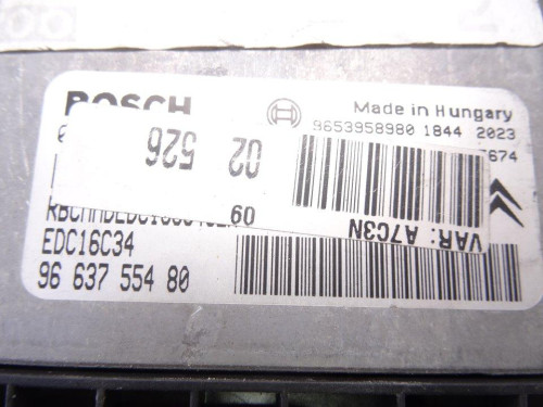 CENTRALITA MOTOR UCE, PEUGEOT, 207 SW