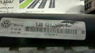 RADIADOR AGUA, VOLKSWAGEN, GOLF IV BERLINA (1J1)(10.1997)