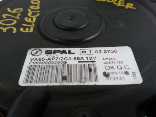  ELECTROVENTILADOR, PEUGEOT, 207 