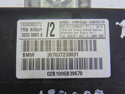 AIRBAG LATERAL DELANTERO IZQUIERDO, BMW, SERIE X5 (E53)