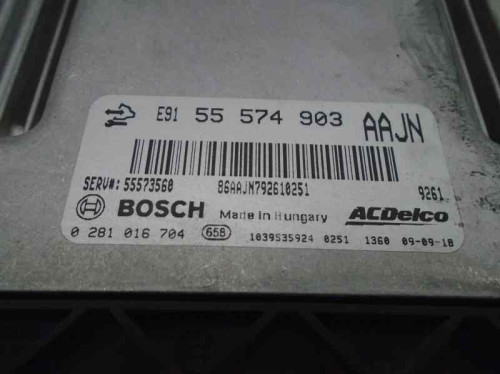 CENTRALITA MOTOR UCE OPEL INSIGNIA BERLINA 