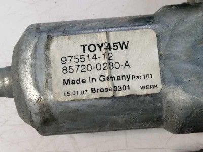 ELEVALUNAS DELANTERO IZQUIERDO, TOYOTA, AURIS (E15)