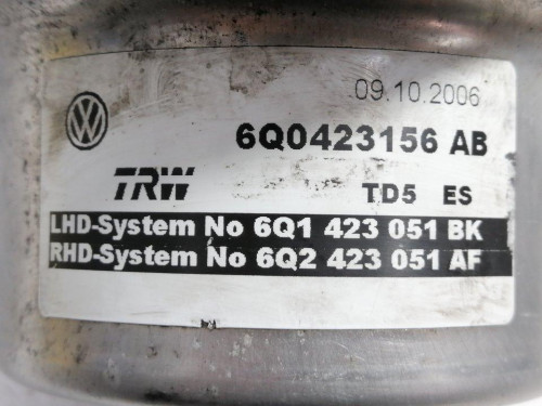  BOMBA DIRECCION VOLKSWAGEN POLO IV (9N3) 