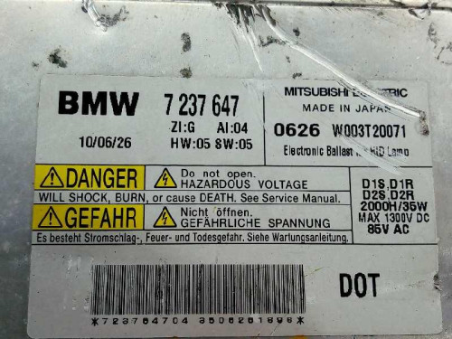  CENTRALITA FAROS XENON BMW SERIE 3 BERLINA (E90) 