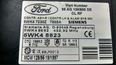 CENTRALITA CIERRE, FORD, FOCUS BERLINA (CAK)
