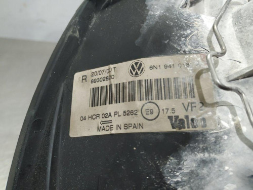  FARO DERECHO VOLKSWAGEN POLO III BERLINA (6N2) 