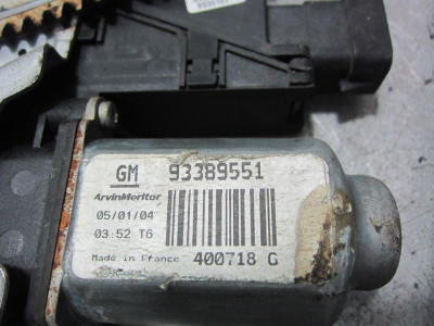 ELEVALUNAS DELANTERO IZQUIERDO, OPEL, MERIVA