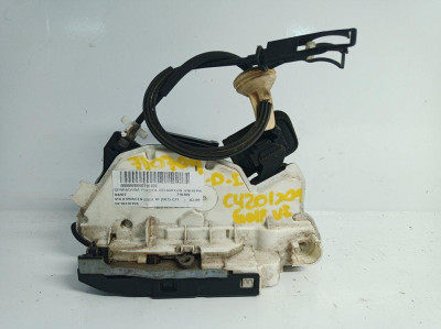 CERRADURA PUERTA DELANTERA IZQUIERDA, VOLKSWAGEN, GOLF VI (5K1)(10.2008)