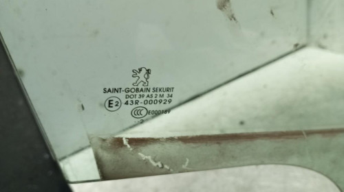 LUNA DELANTERA DERECHA, PEUGEOT, 5008