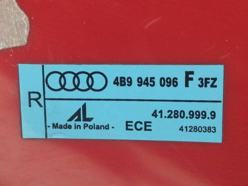  PILOTO TRASERO DERECHO Audi ALLROAD QUATTRO QUATTRO (4B5) 