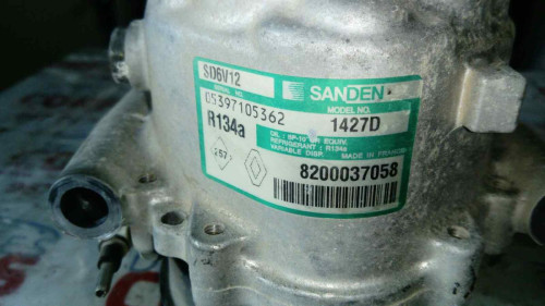 COMPRESOR AIRE ACONDICIONADO Renault CLIO II FASE II (B/CB0) 