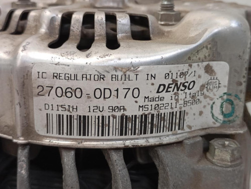 ALTERNADOR TOYOTA AVENSIS BERLINA (T25) 