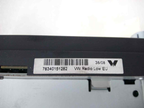 SISTEMA AUDIO / RADIO CD VOLKSWAGEN PASSAT VARIANT (3C5) 