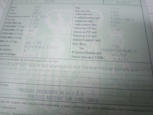  FIAT STILO (192) 