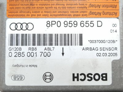CENTRALITA AIRBAG, AUDI, A3 (8P1)