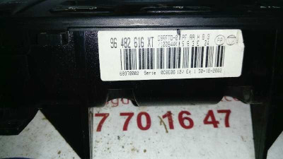 MANDO CLIMATIZADOR, PEUGEOT, 406 BERLINA (S1/S2)