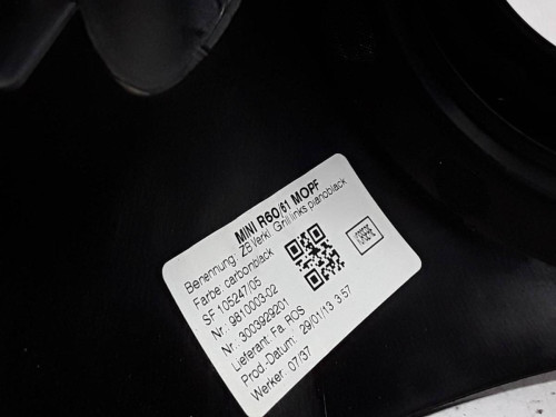 MOLDURA BMW MINI COUNTRYMAN (R60) 